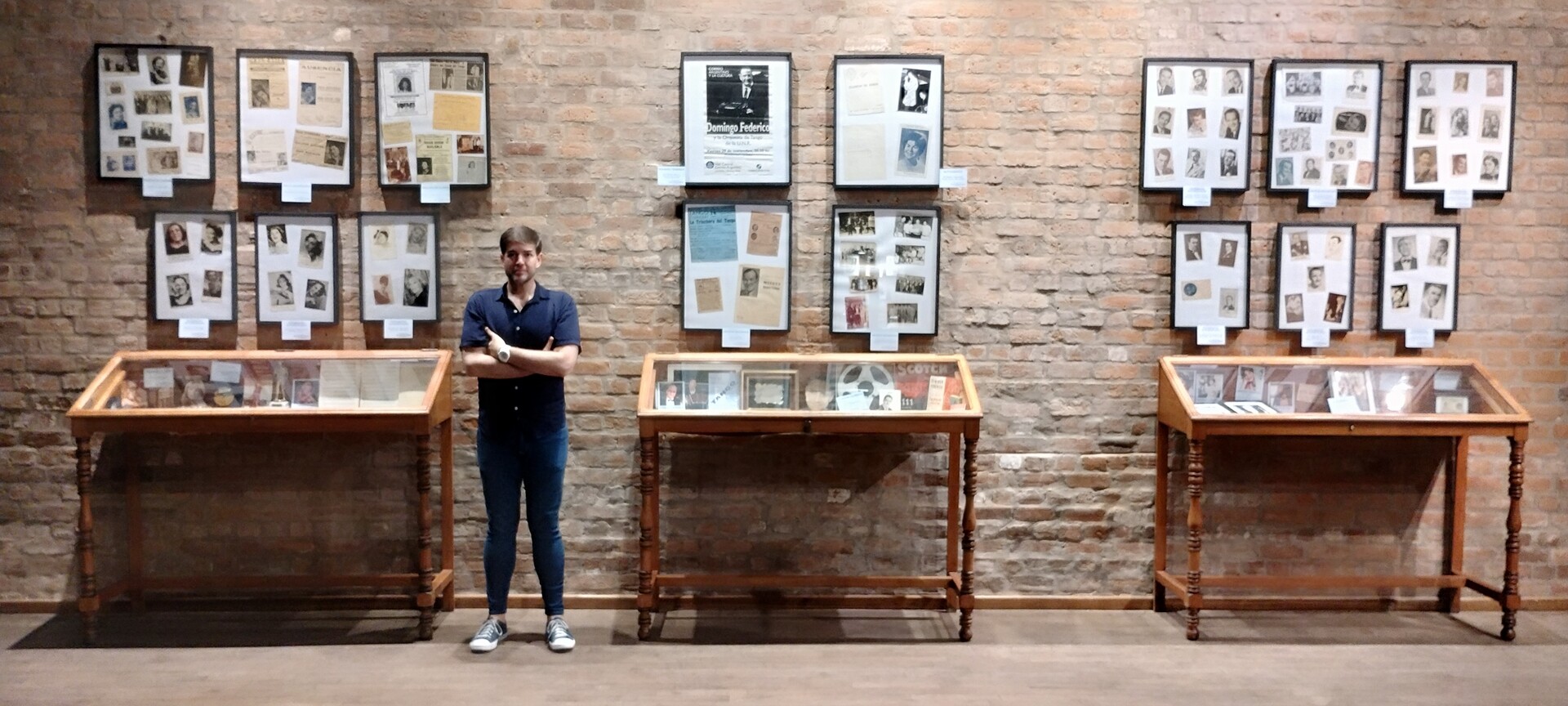 GermÃ¡n Becker en la muestra â€œEl Festival de las Estrellas del Tangoâ€ realizada en el Centro Cultural La Casa del Tango en el marco del Mundial y Festival BA Tango (Abril 2023) 